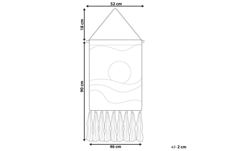 Väggdekoration i tyg Hasilpur - Inredning & dekor - Väggdekor - Dekorplast & kakeldekor