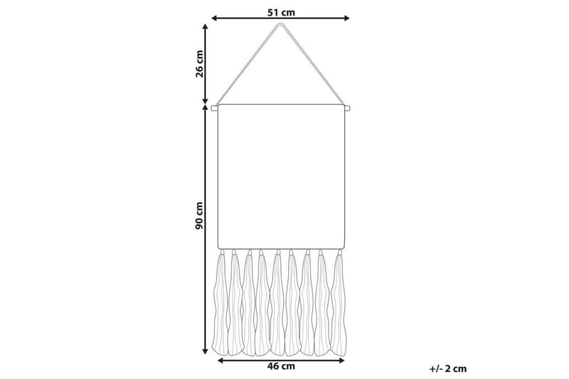 Väggdekoration i tyg Kabirwala - Inredning & dekor - Väggdekor - Dekorplast & kakeldekor
