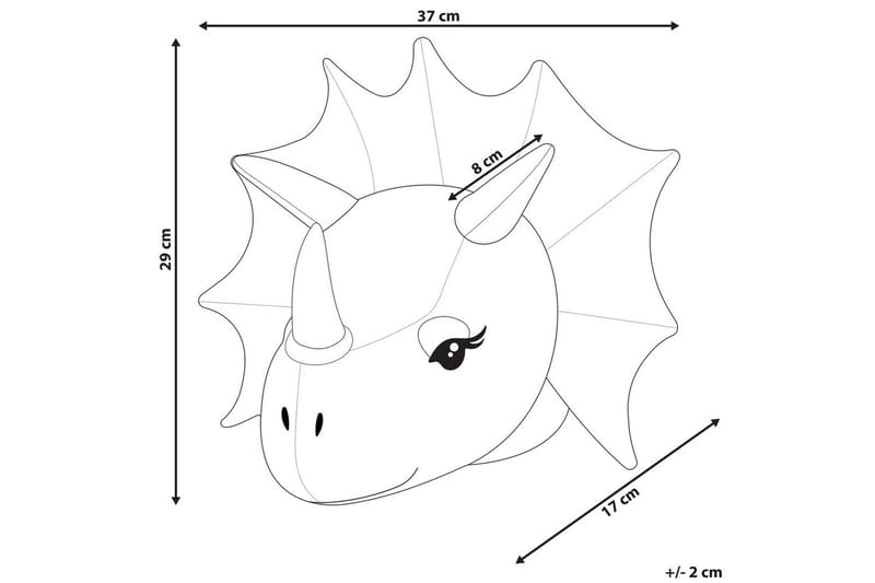 Väggdekorationer för barn Rexx - Barn & bebis - Barnrumsinredning & leksaker - Leksaker - Mjukleksaker & gosedjur