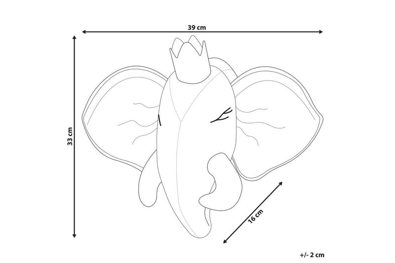 Väggdekorationer för barn Tantor - Barn & bebis - Barnrumsinredning & leksaker - Leksaker - Mjukleksaker & gosedjur