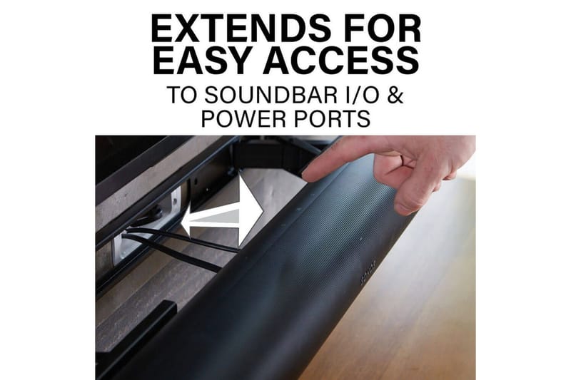 Väggfäste Sanus för Sonos Arc Soundbar Vit - Vit - Inredning & dekor - Väggdekor - Väggpanel