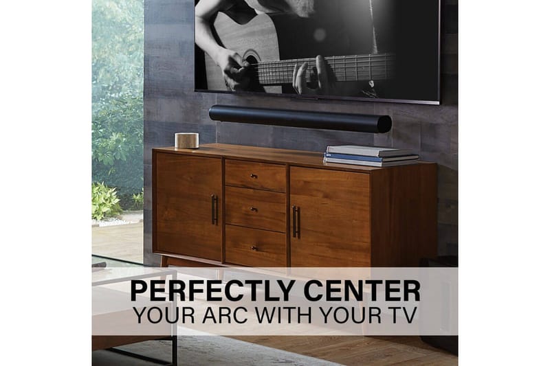 Väggfäste Sanus för Sonos Arc Soundbar - Vit - Inredning & dekor - Väggdekor - Väggpanel