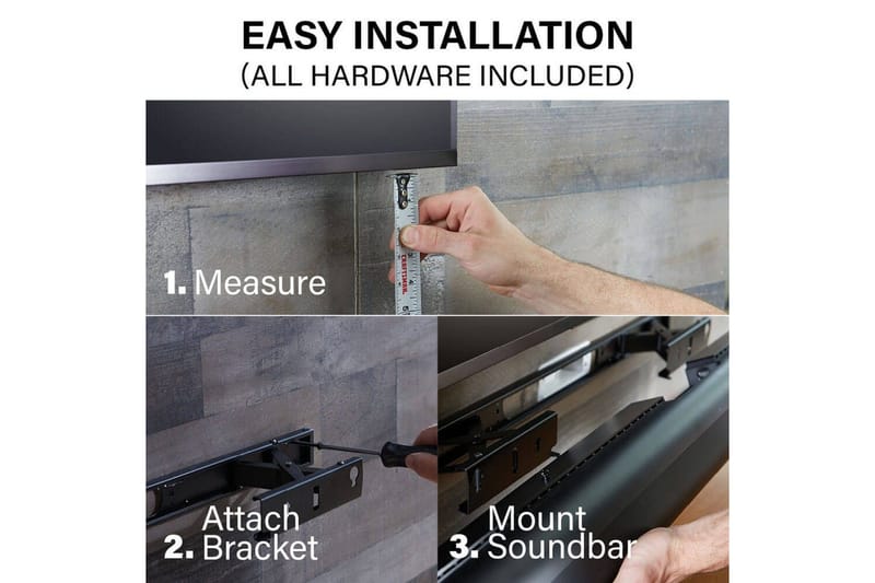 Väggfäste Sanus för Sonos Arc Soundbar - Vit - Inredning & dekor - Väggdekor - Väggpanel