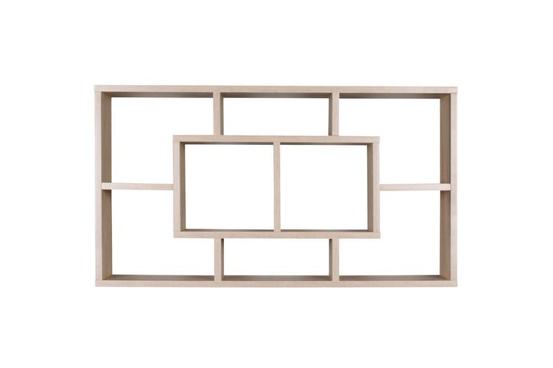 Vägghylla Wohnling PAOLA melaminbelagd MDF, förvaringshylla, väggmonterad, modern stil Sonoma - Sonoma - Förvaring - Köksförvaring - Kökshylla