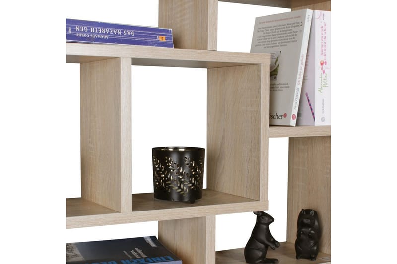 Vägghylla Wohnling PAOLA melaminbelagd MDF, förvaringshylla, väggmonterad, modern stil Sonoma - Sonoma - Inredning & dekor - Väggdekor - Väggpanel