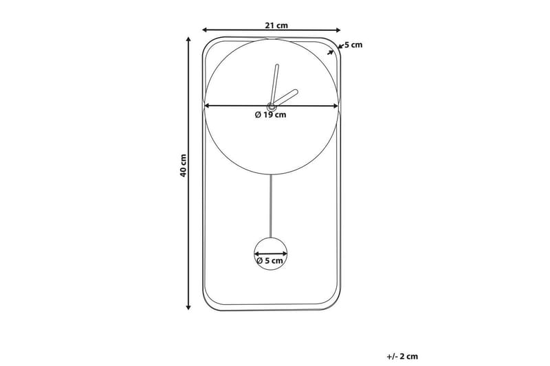 Pendelur Servoz - Inredning & dekor - Väggdekor - Väggklocka & väggur - Urverk till väggklocka