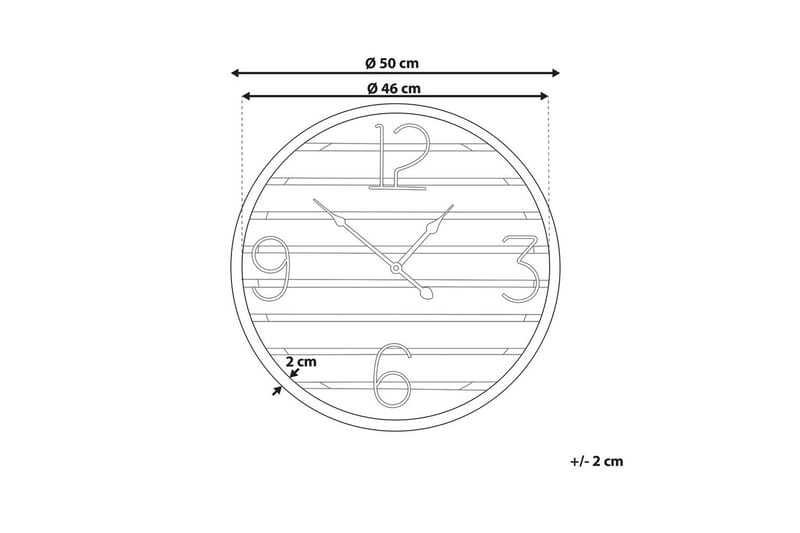 Väggklocka Arriaga - Inredning & dekor - Väggdekor - Väggklocka & väggur - Urverk till väggklocka