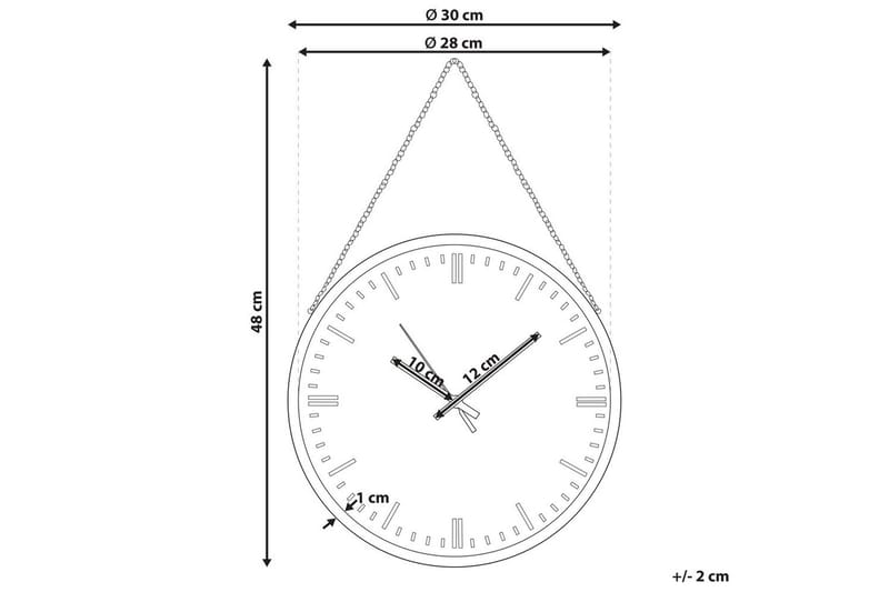 Väggklocka Bezas - Inredning & dekor - Väggdekor - Väggklocka & väggur - Urverk till väggklocka
