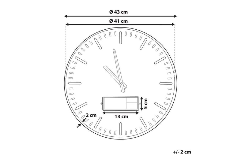 Väggklocka Brugg - Inredning & dekor - Väggdekor - Väggklocka & väggur - Urverk till väggklocka