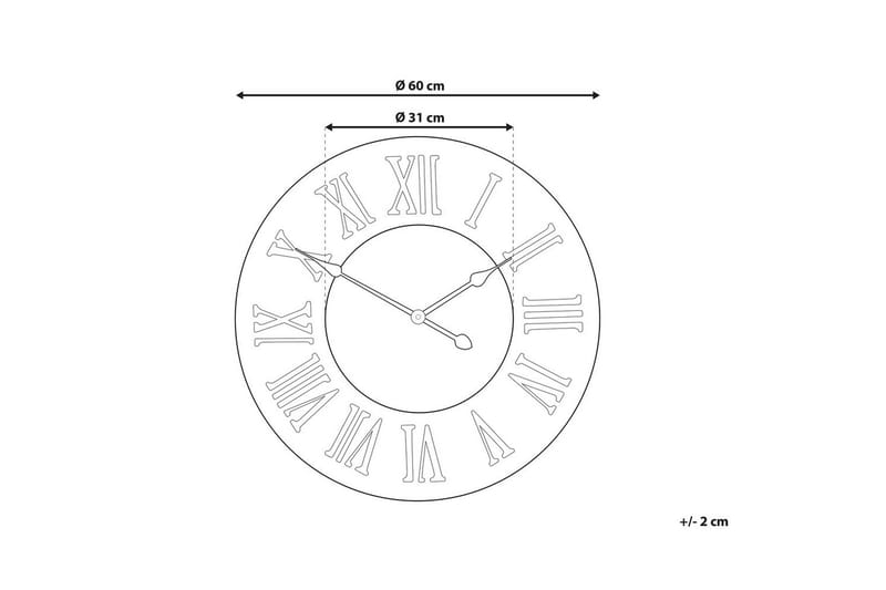 Väggklocka Cuilco - Inredning & dekor - Väggdekor - Väggklocka & väggur - Urverk till väggklocka
