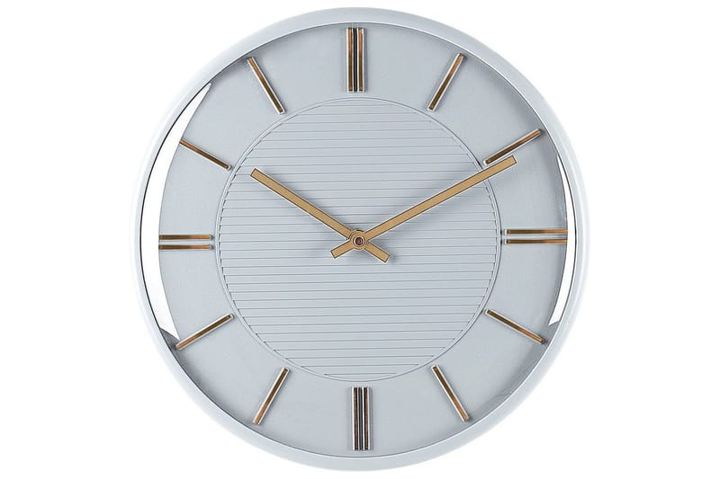 Väggklocka Daroca Grå/koppar, Grå/koppar