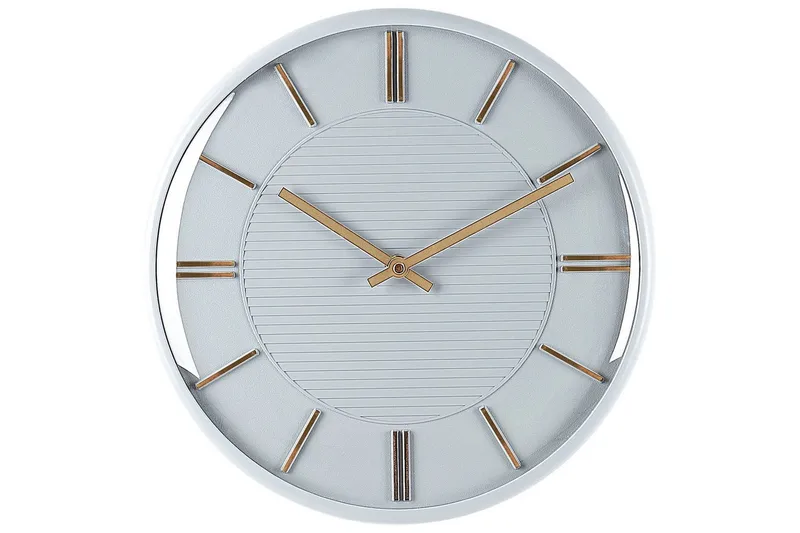 Väggklocka Daroca Grå/koppar, Grå/koppar