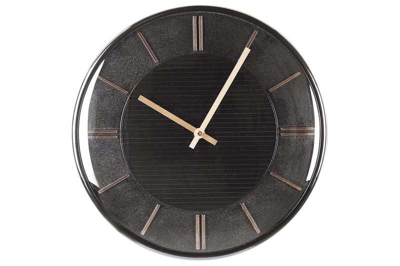 Väggklocka Daroca Svart/koppar - Svart/koppar - Inredning & dekor - Väggdekor - Väggklocka & väggur - Urverk till väggklocka