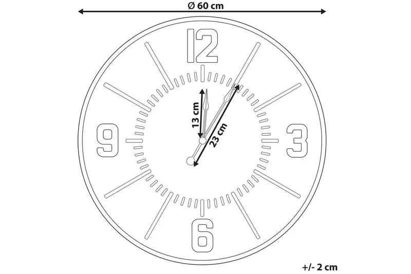 Väggklocka Dole - Inredning & dekor - Väggdekor - Väggklocka & väggur - Urverk till väggklocka