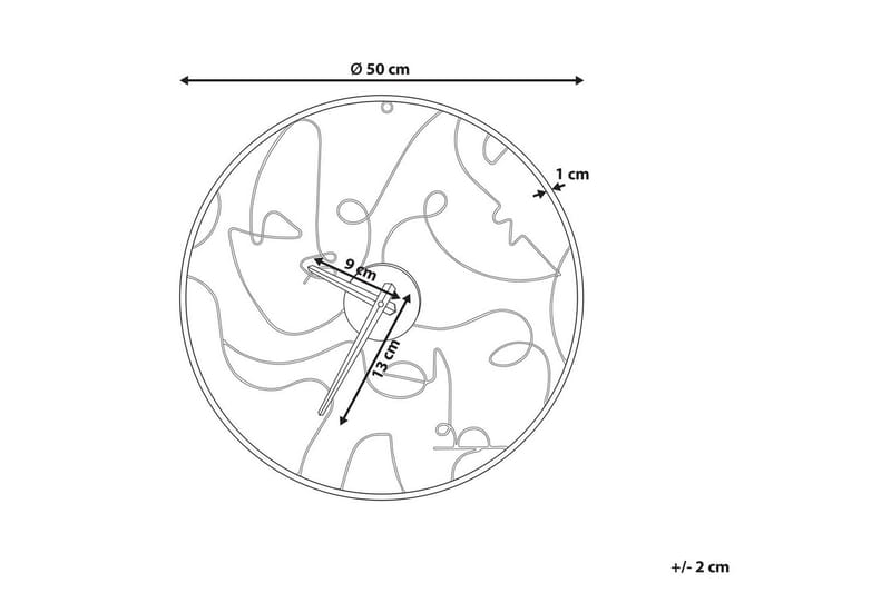 Väggklocka Menton - Inredning & dekor - Väggdekor - Väggklocka & väggur - Urverk till väggklocka