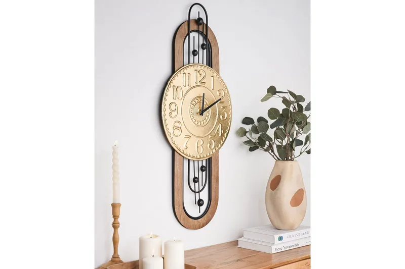 Väggklocka Nobelium - Inredning & dekor - Väggdekor - Väggklocka & väggur - Urverk till väggklocka