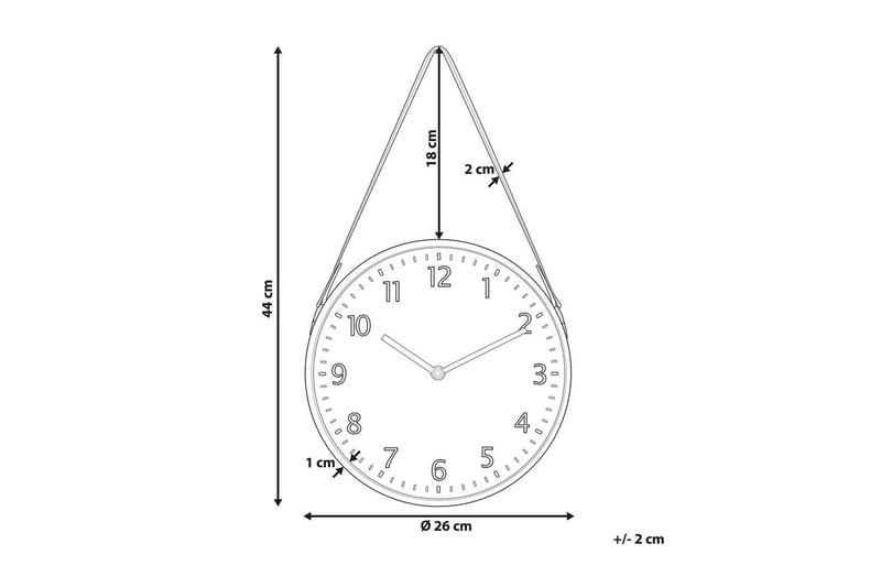 Väggklocka Renens - Inredning & dekor - Väggdekor - Väggklocka & väggur - Urverk till väggklocka