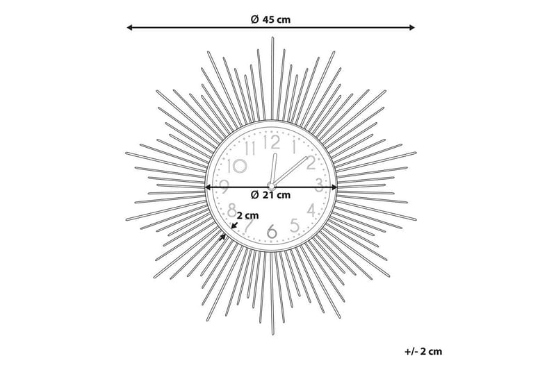 Väggklocka Solura - Inredning & dekor - Väggdekor - Väggklocka & väggur - Urverk till väggklocka