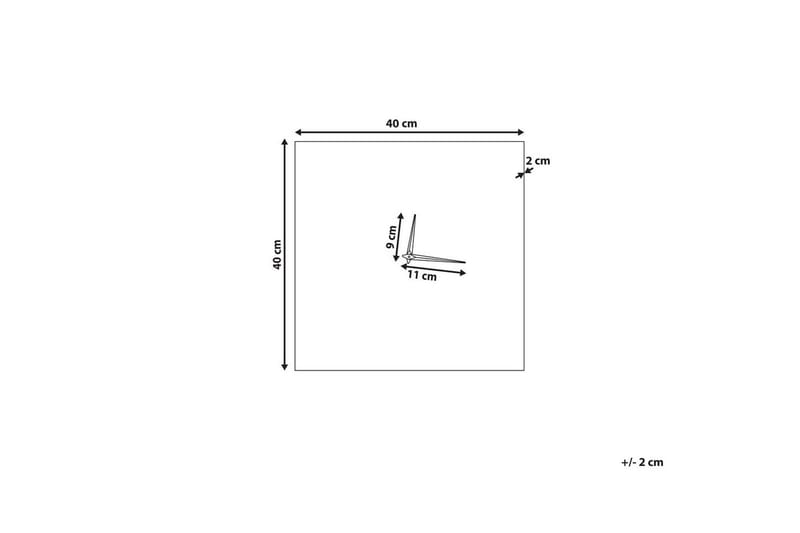 Väggklocka Tomar - Inredning & dekor - Väggdekor - Väggklocka & väggur - Urverk till väggklocka