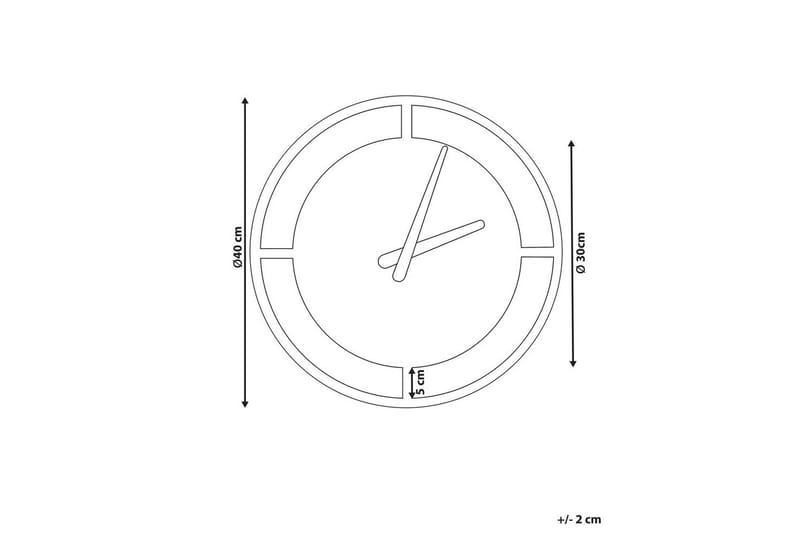 Väggklocka Trient - Inredning & dekor - Väggdekor - Väggklocka & väggur - Urverk till väggklocka