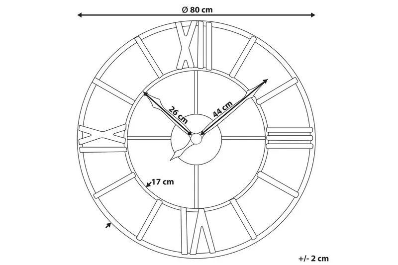 Väggklocka Valsot - Inredning & dekor - Väggdekor - Väggklocka & väggur - Urverk till väggklocka