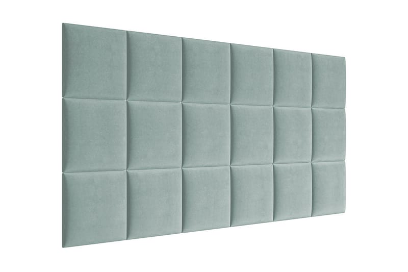 AVENEL Stoppad Väggpanel 30x30 cm Grön - Inredning & dekor - Väggdekor - Väggpanel