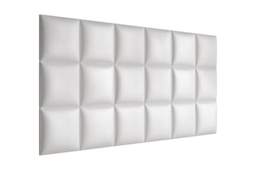 AVENEL Stoppad Väggpanel 30x30 cm Vit