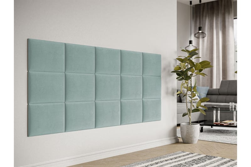 AVENEL Stoppad Väggpanel 40x30 cm Grön - Inredning & dekor - Väggdekor - Väggpanel