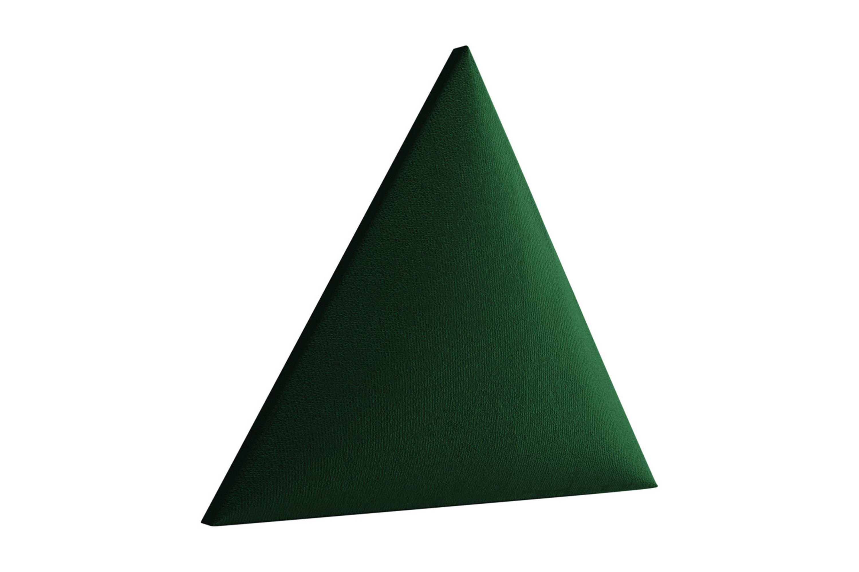 AVENEL Stoppad Väggpanel Triangelformad Grön –