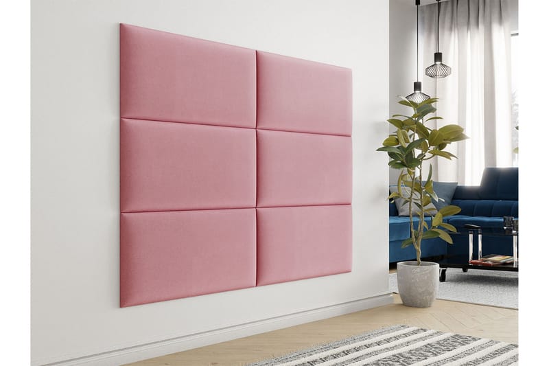 AYERBE Väggskiva Rosa - Rosa - Inredning & dekor - Väggdekor - Väggpanel