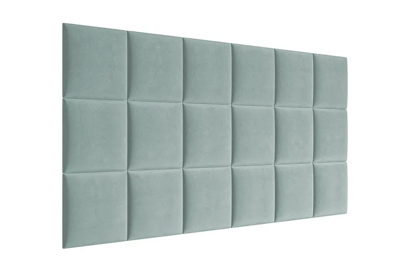 Lornel Stoppad Väggpanel 30x30 cm - Grön - Inredning & dekor - Väggdekor - Väggpanel