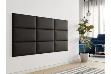 Lornel Stoppad Väggpanel 60x30 cm - Mörkgrå - Inredning & dekor - Väggdekor - Väggpanel