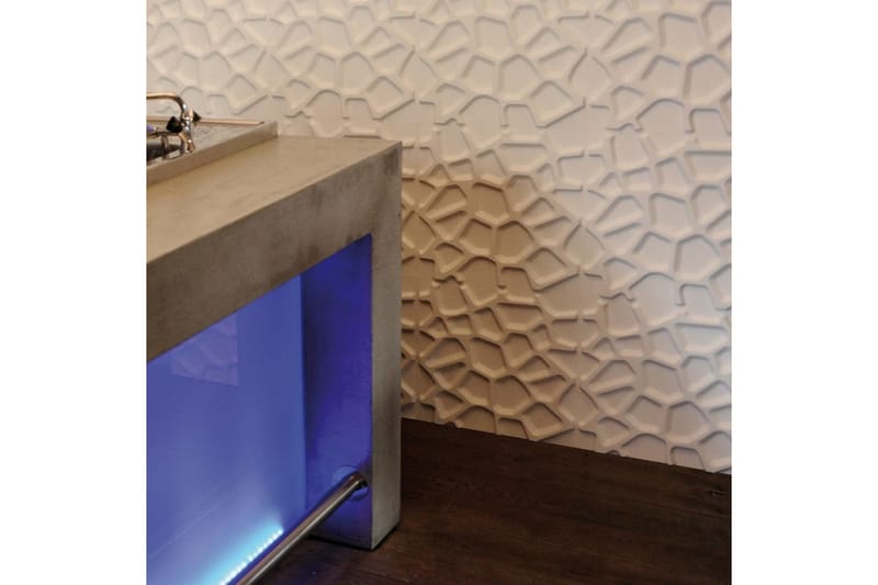 WallArt Väggpanel 3D Gaps 12 st GA-WA01 - Vit - Inredning & dekor - Väggdekor - Väggpanel