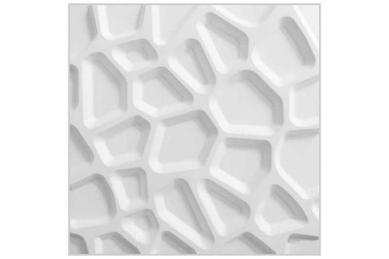 WallArt Väggpanel 3D Gaps 12 st GA-WA01 - Vit - Inredning & dekor - Väggdekor - Väggpanel