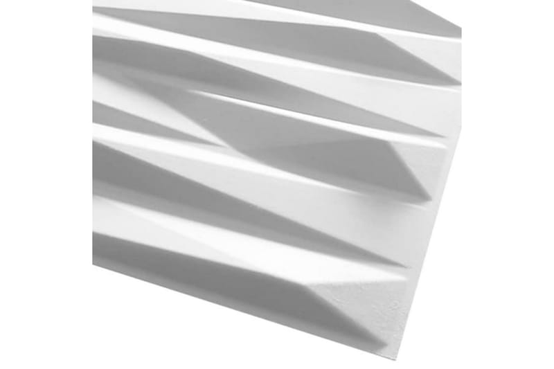 WallArt Väggpanel 3D Valeria 12 st GA-WA24 - Vit - Inredning & dekor - Väggdekor - Väggpanel