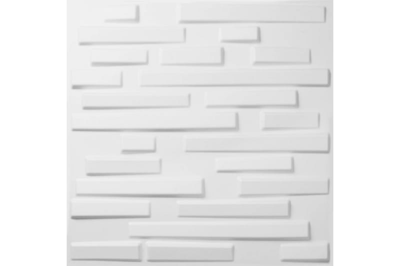 WallArt Väggpanel 3D Ventura 12 st GA-WA13 - Vit - Inredning & dekor - Väggdekor - Väggpanel