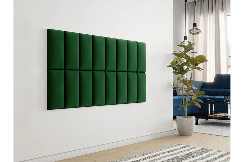 Zaratuz Väggpanel 20x40 cm Dark green - Inredning & dekor - Väggdekor - Väggpanel