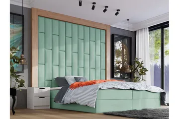 Zaratuz Väggpanel 20x40 cm Light green/Green/Mint - Inredning & dekor - Väggdekor - Väggpanel