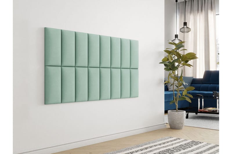 Zaratuz Väggpanel 20x40 cm Light green/Green/Mint - Inredning & dekor - Väggdekor - Väggpanel