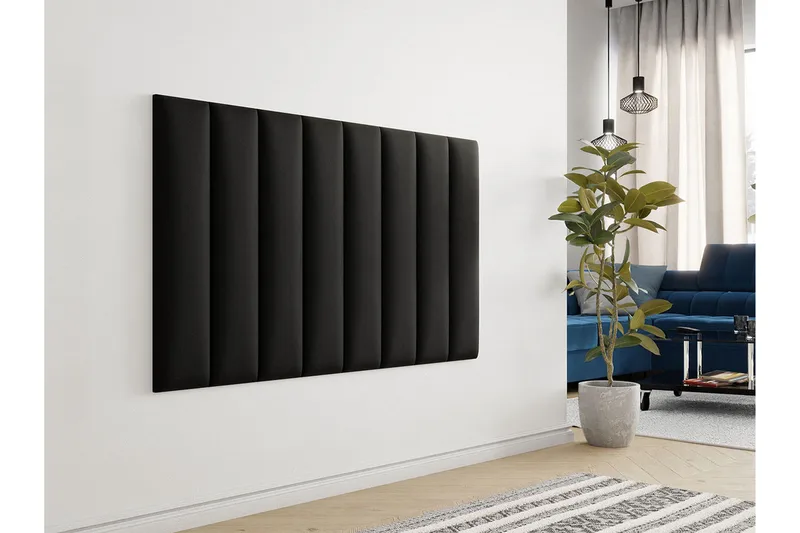 Zaratuz Väggpanel 20x80 cm Black - Inredning & dekor - Väggdekor - Väggpanel