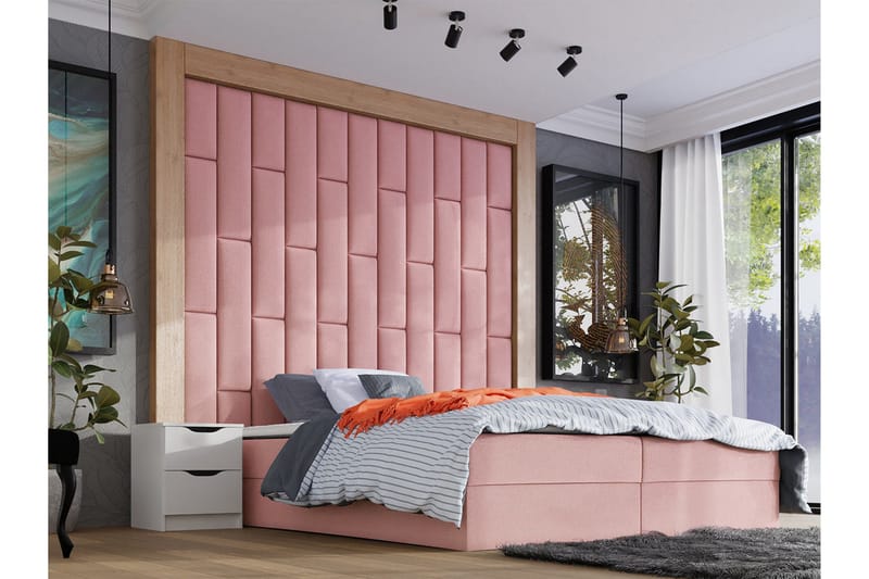 Zaratuz Väggpanel 20x80 cm Light pink - Inredning & dekor - Väggdekor - Väggpanel