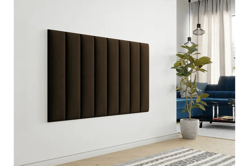 Zaratuz Väggpanel 20x80 cm - Mörkbrun - Inredning & dekor - Väggdekor - Väggpanel