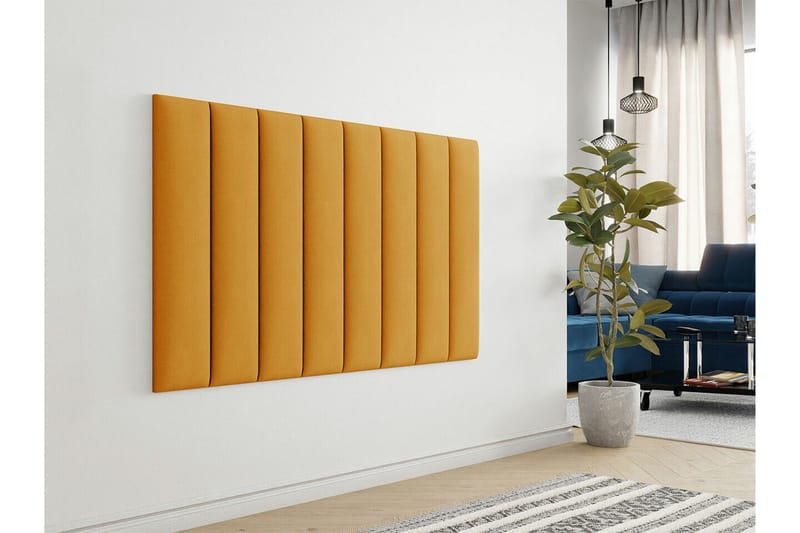Zaratuz Väggpanel 20x80 cm Mustard yellow - Inredning & dekor - Väggdekor - Väggpanel