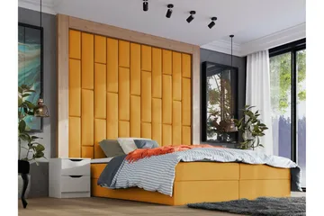 Zaratuz Väggpanel 20x80 cm Mustard yellow - Inredning & dekor - Väggdekor - Väggpanel