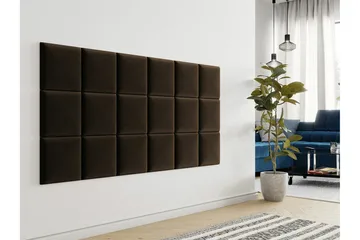 Zaratuz Väggpanel 30x30 cm - Mörkbrun - Inredning & dekor - Väggdekor - Väggpanel