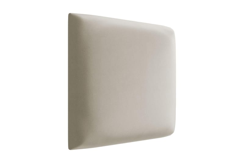 Zaratuz Väggpanel 30x4x30 cm Stoppad, Sammet/Beige