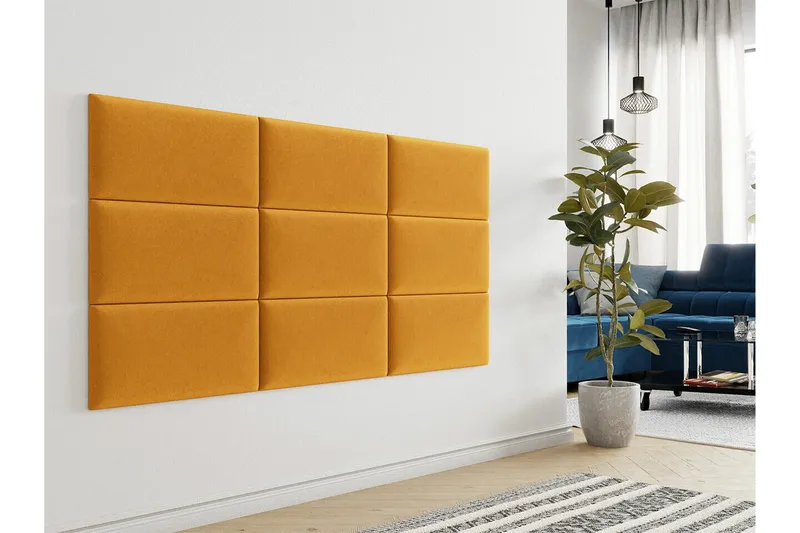 Zaratuz Väggpanel 30x60 cm Dark yellow - Inredning & dekor - Väggdekor - Väggpanel