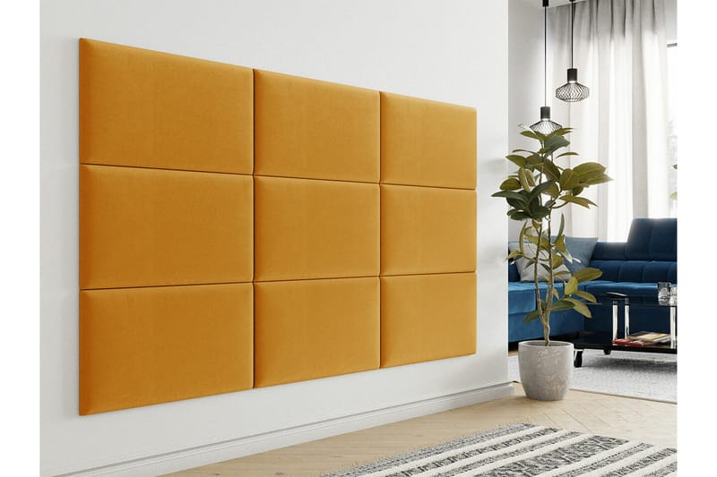Zaratuz Väggpanel 40x70 cm Yellow - Inredning & dekor - Väggdekor - Väggpanel