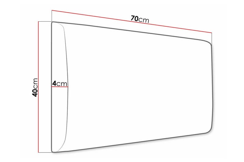 Zaratuz Väggpanel 40x70 cm Yellow - Inredning & dekor - Väggdekor - Väggpanel