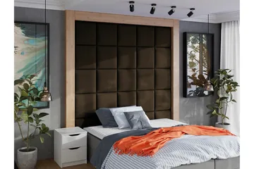 Zaratuz Väggpanel 42x42 cm - Brun - Inredning & dekor - Väggdekor - Väggpanel